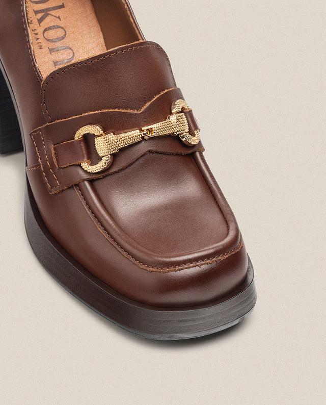 yokono Zapato de tacón KOLIN-011 marrón Solo queda un día