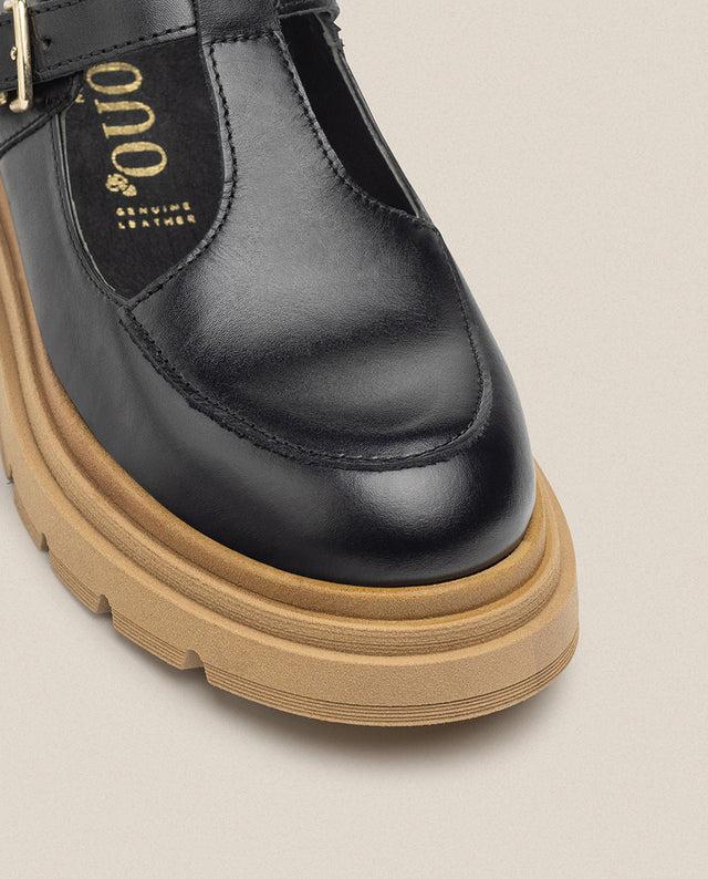 yokono Zapato plano CHAM-003 negro Limitado a 3 días