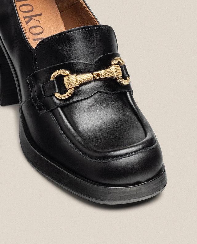 yokono Zapato de tacón KOLIN-011 negro Ahorra y exporta