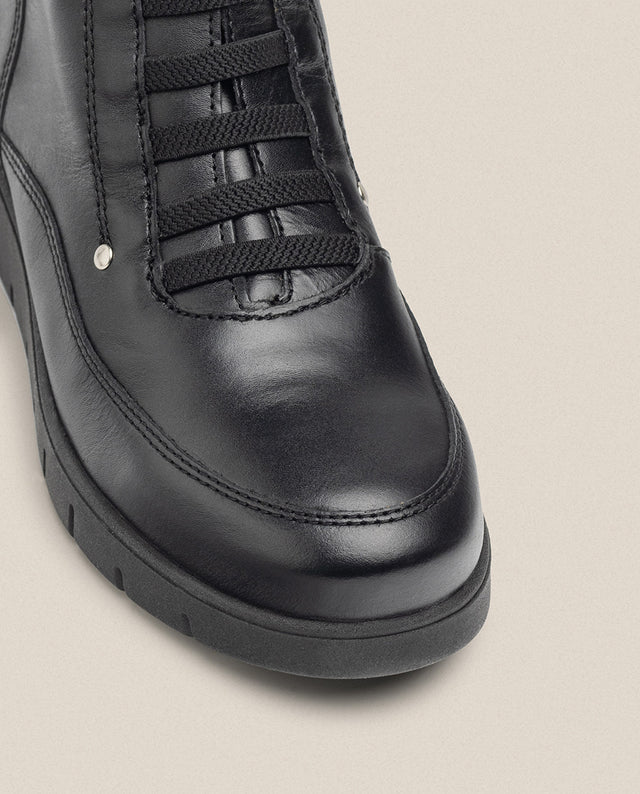 yokono Botín plano MANILA-003 negro En oferta