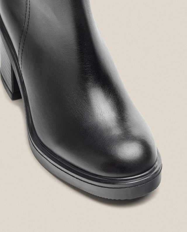 yokono Bota de tacón MIRE-003 negro Gran oferta