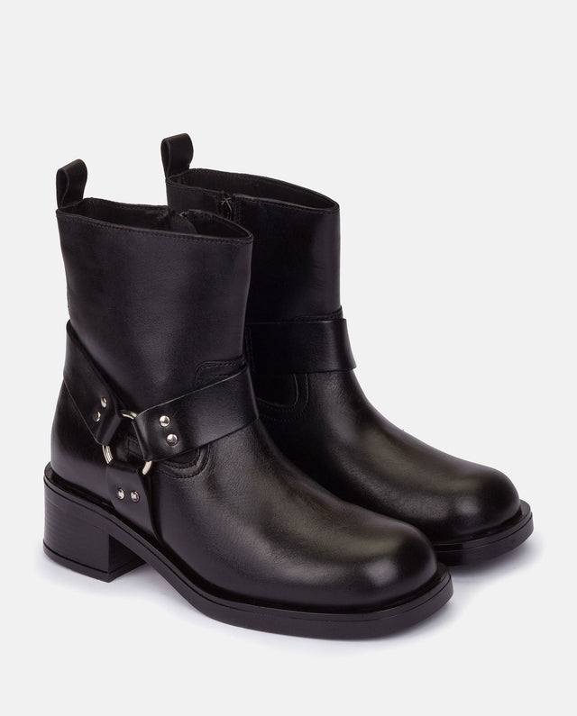 yokono Botín plano SPA-005 NEGRO Ventas relámpago
