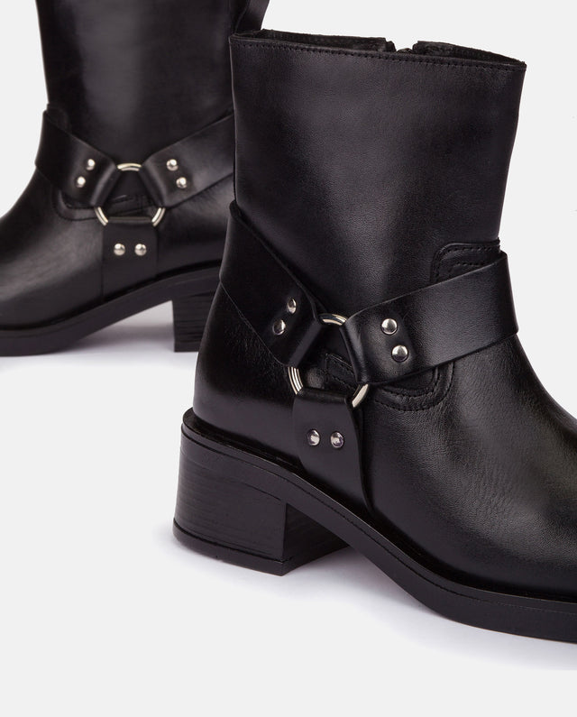 yokono Botín plano SPA-005 NEGRO Ventas relámpago