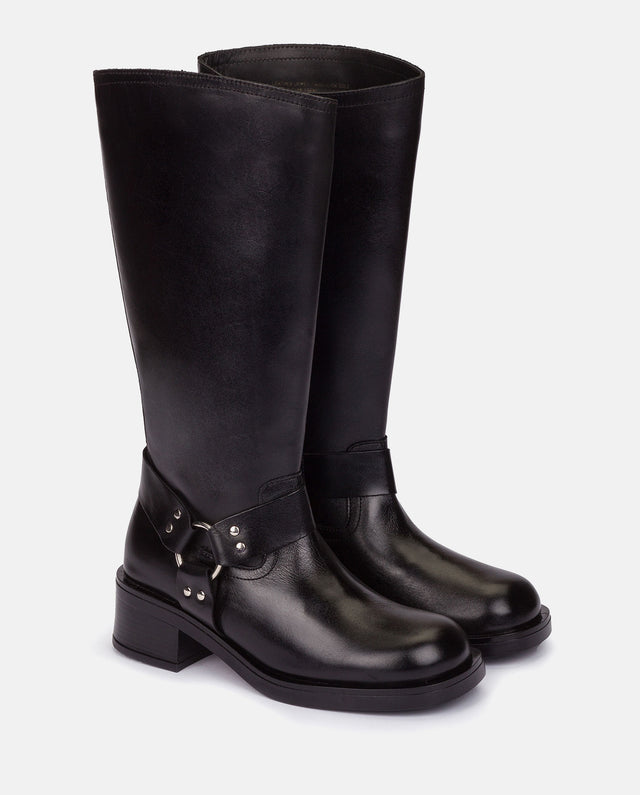 yokono Bota plana SPA-004 NEGRO Oferta especial