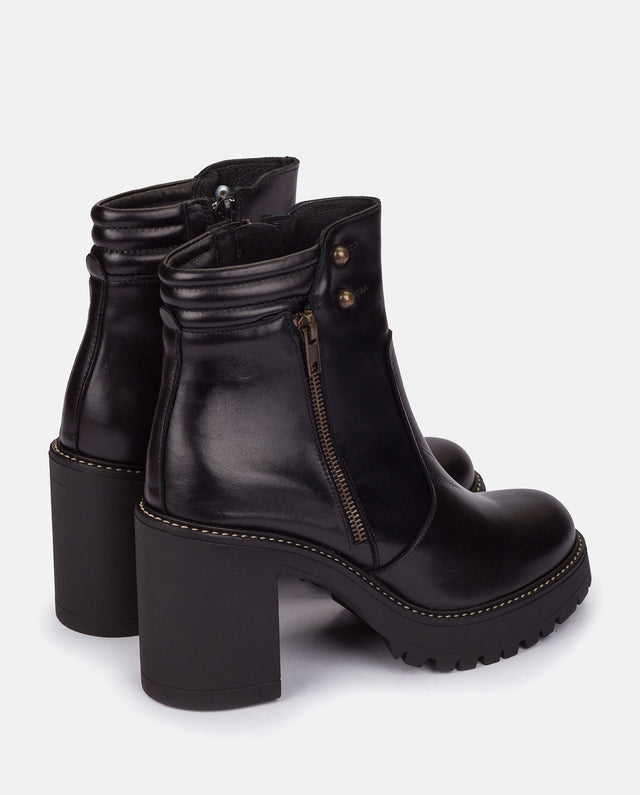 yokono Botín de tacón TUNA-002 NEGRO Última moda