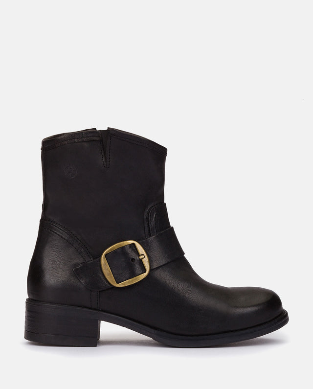 yokono Botín plano MONS-001 NEGRO