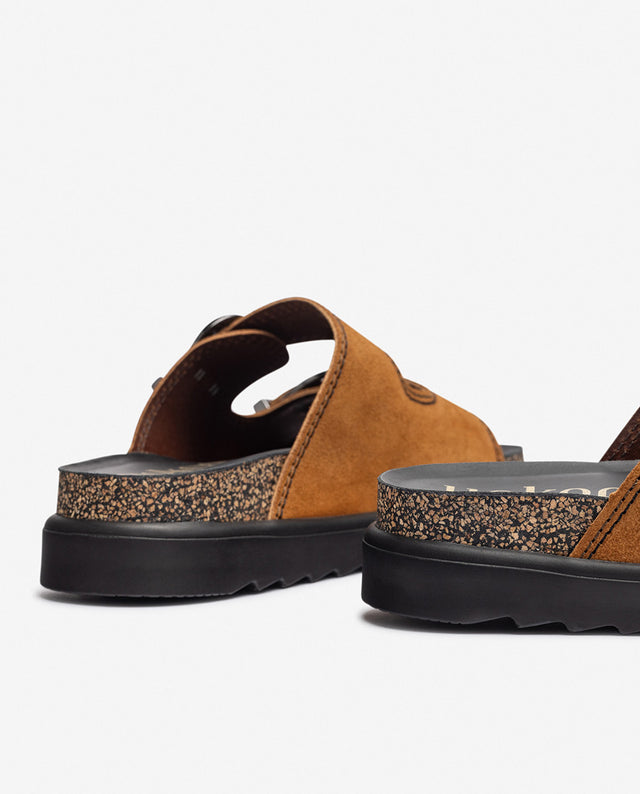 yokono Sandalia de plataforma TUNEZ-253 marrón Ofertas