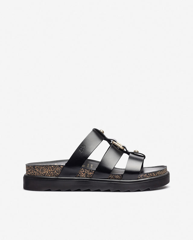 yokono Sandalia de plataforma TUNEZ-256 negro