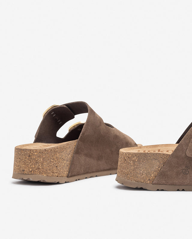 yokono Sandalia de plataforma WIWI-003 marrón Rebajas de fábrica