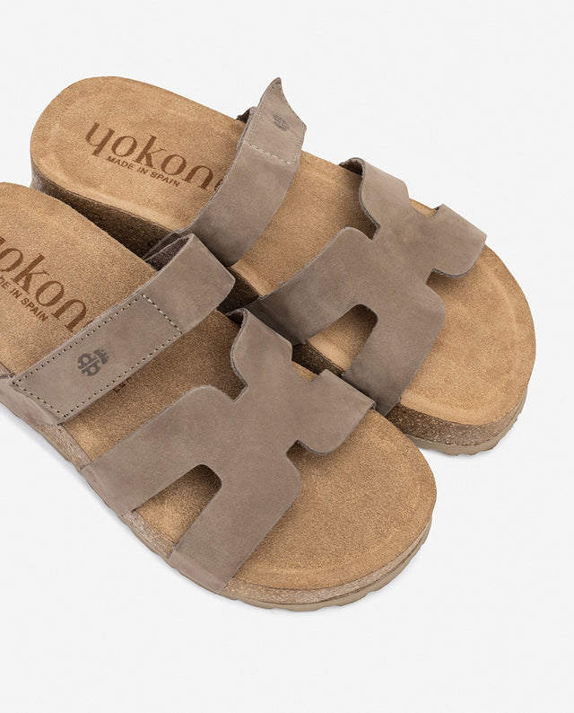 yokono Sandalia de plataforma WIWI-125 marrón Tienda