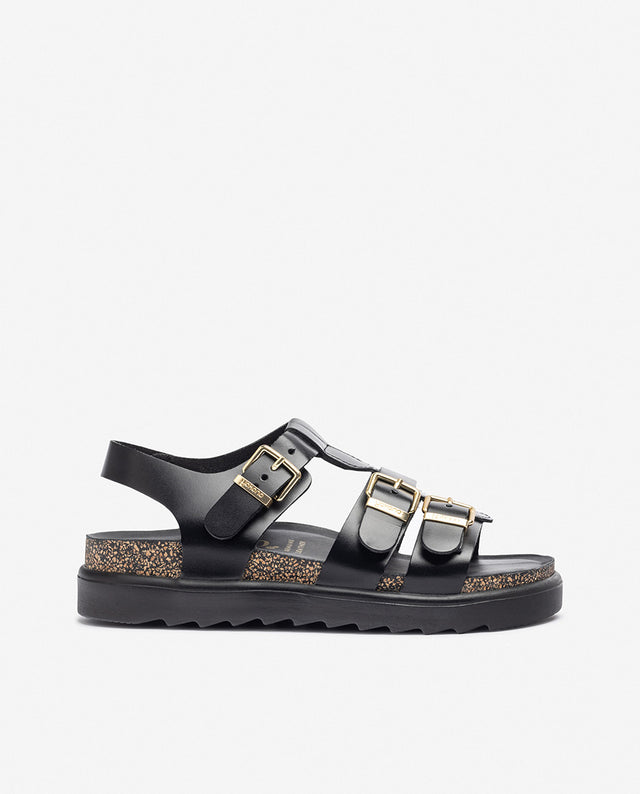 yokono Sandalia de plataforma TUNEZ-114 negro Oferta especial