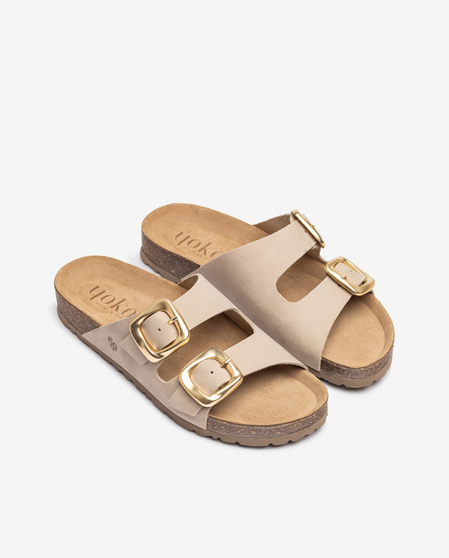 yokono Sandalia plana GRANADA-700 beige Último día