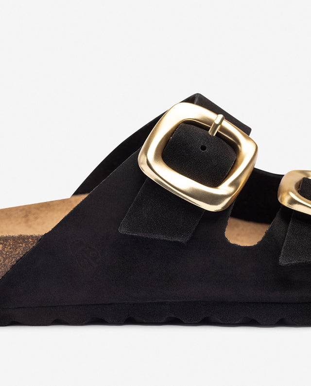 yokono Sandalia plana GRANADA-700 negro Precio de fábrica