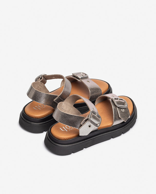 yokono Sandalia plana YAMBRE-251 plateado Precios de Black Friday