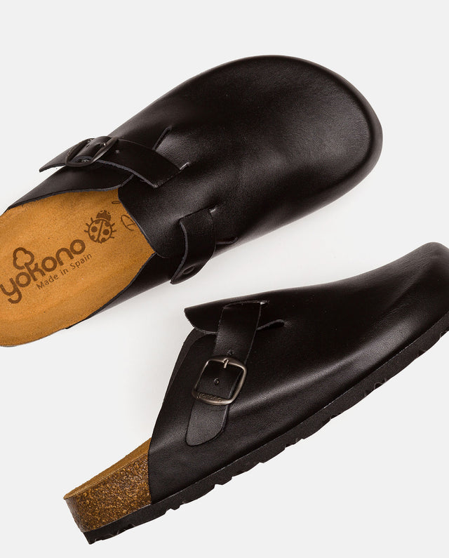 yokono Zapato plano ZUECO-599 negro Outlet online