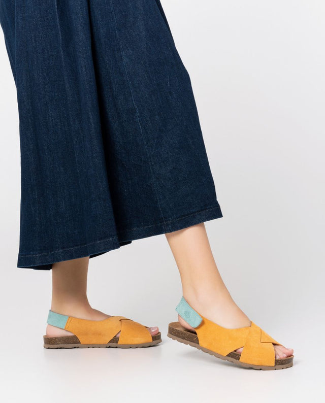 yokono Sandalia plana Villa 175 naranja Ofertas