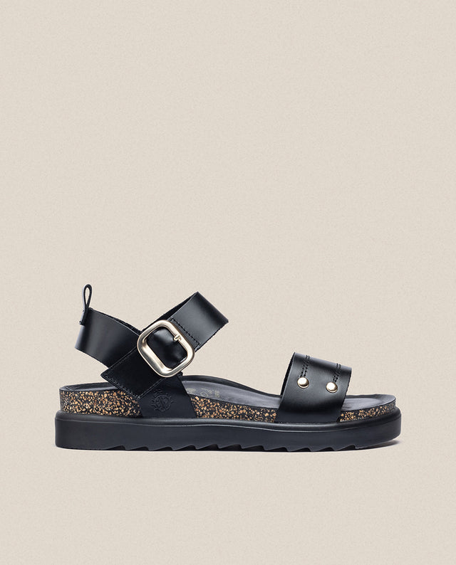 yokono Sandalia de plataforma Tunez 128 negro Ventas relámpago