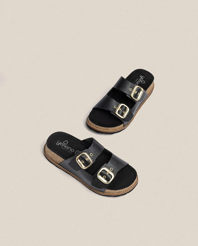 yokono Sandalia de plataforma Oca 013 negro Tienda