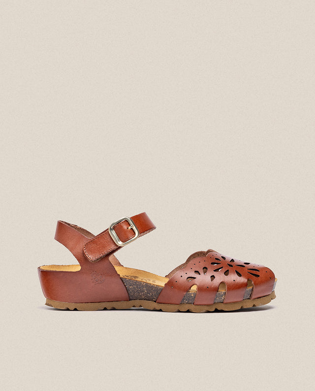yokono Sandalia de cuña Monaco 047 marrón COMPRAR AHORA