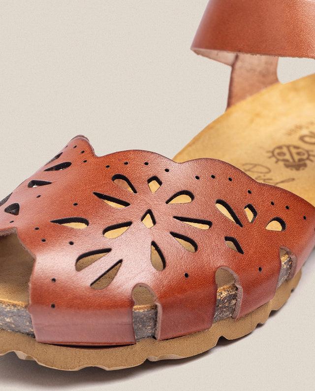 yokono Sandalia de cuña Monaco 047 marrón COMPRAR AHORA