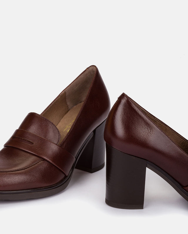 yokono Zapato de tacón KIEL-001 MARRON Ofertas de temporada