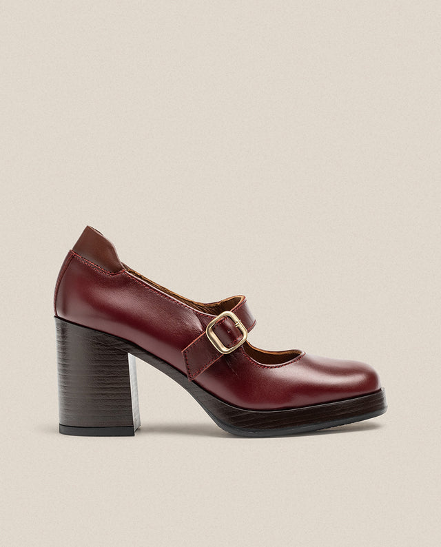 yokono Zapato de tacón KOLIN-010 burdeos Outlet