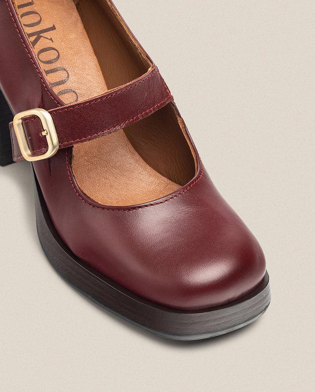 yokono Zapato de tacón KOLIN-010 burdeos Outlet