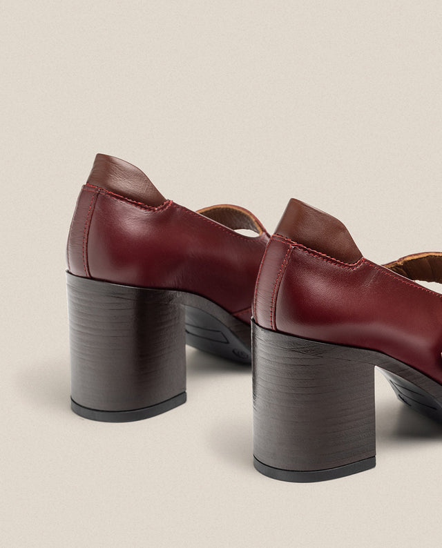 yokono Zapato de tacón KOLIN-010 burdeos Outlet