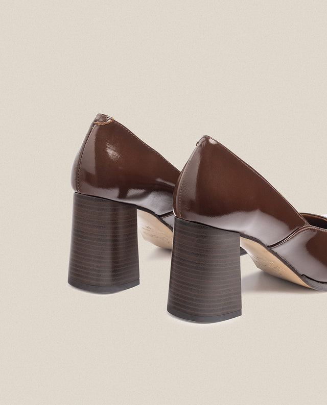 yokono Zapato de tacón LOIR-001 marrón Venta caliente