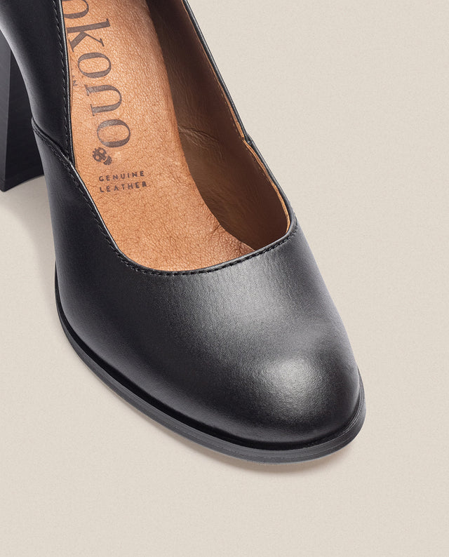 yokono Zapato de tacón LOIR-001 negro Rebajas baratas