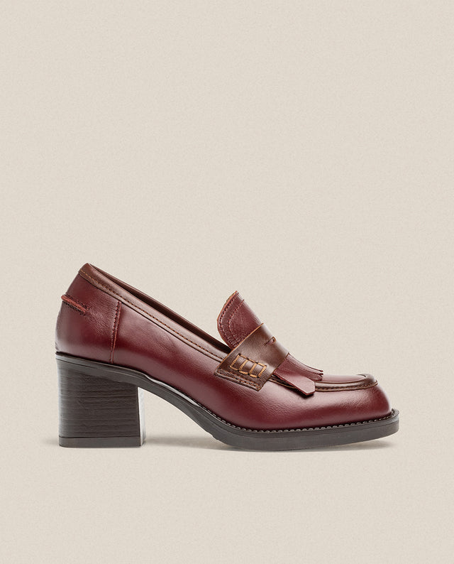 yokono Zapato de tacón LANDAS-006 burdeos Mejor oferta
