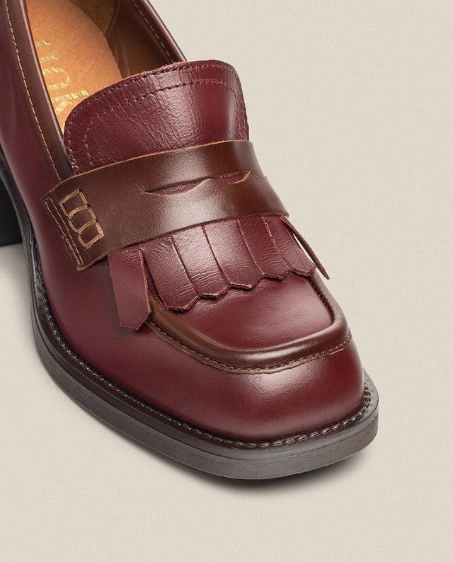 yokono Zapato de tacón LANDAS-006 burdeos Mejor oferta