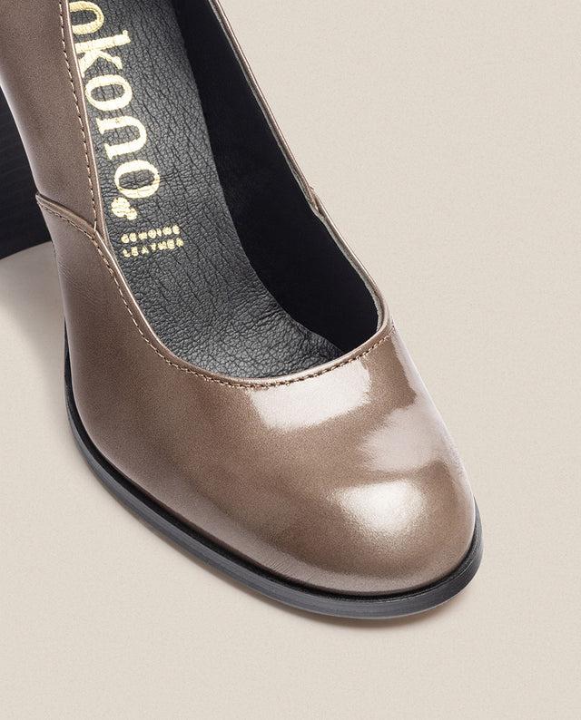 yokono Zapato de tacón LOIR-001 marrón Envío gratis