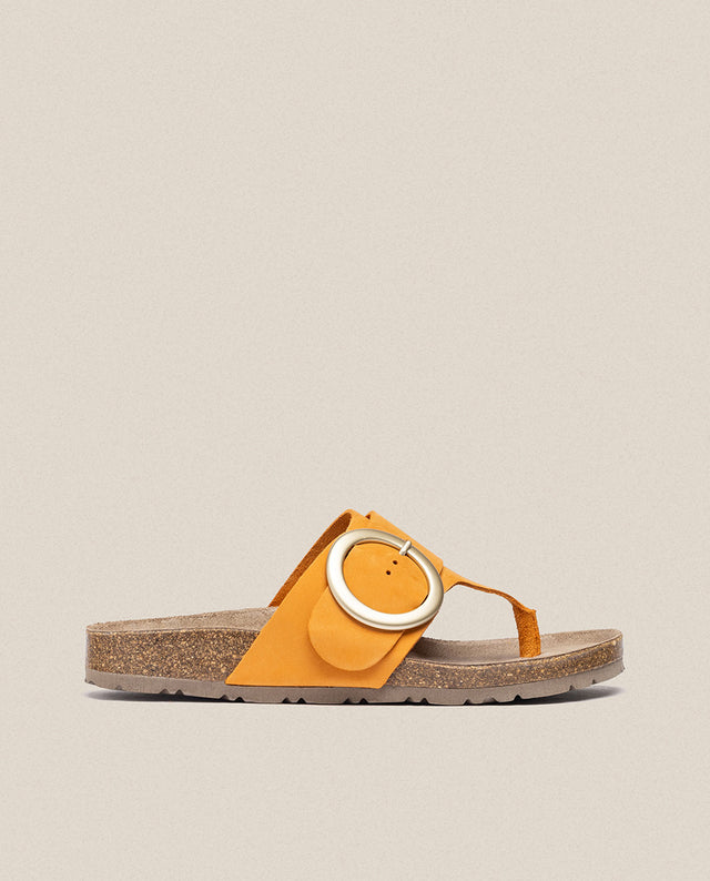 yokono Sandalia plana Granada 704 naranja Precio de fábrica
