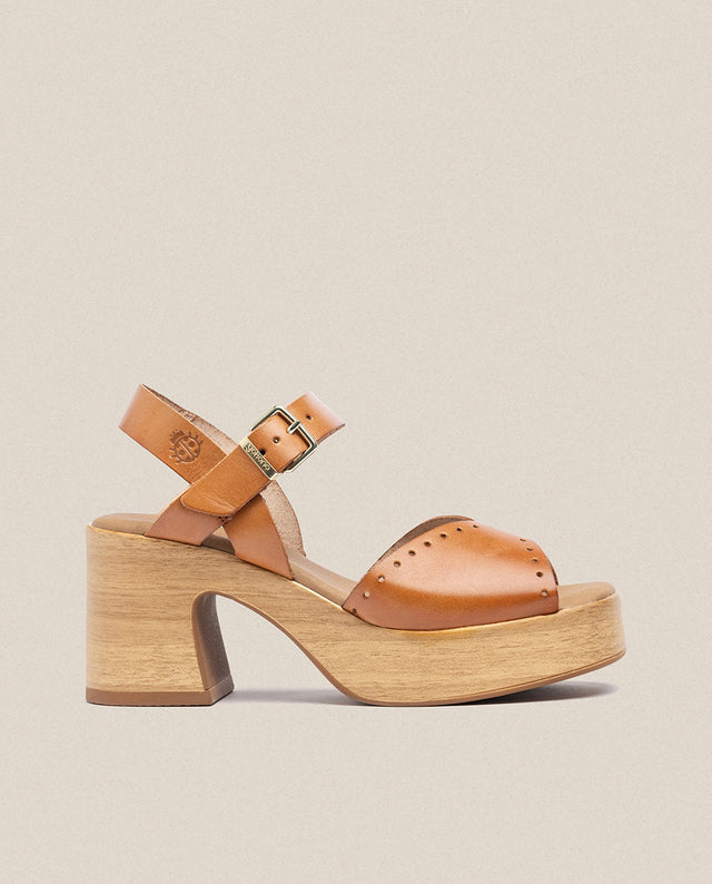 yokono Sandalia tacón Bonai 002 marrón Última moda