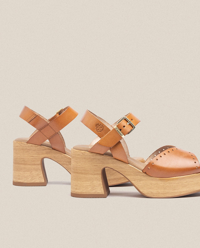 yokono Sandalia tacón Bonai 002 marrón Última moda