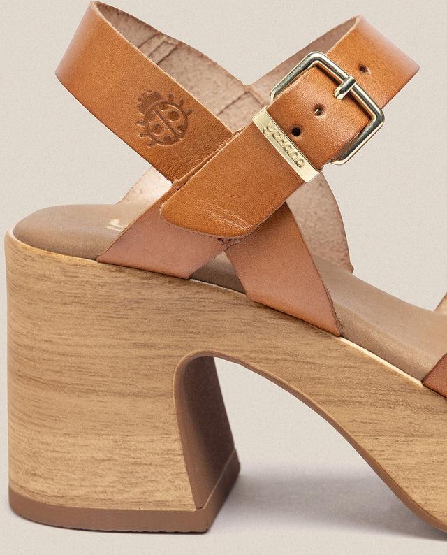 yokono Sandalia tacón Bonai 002 marrón Última moda