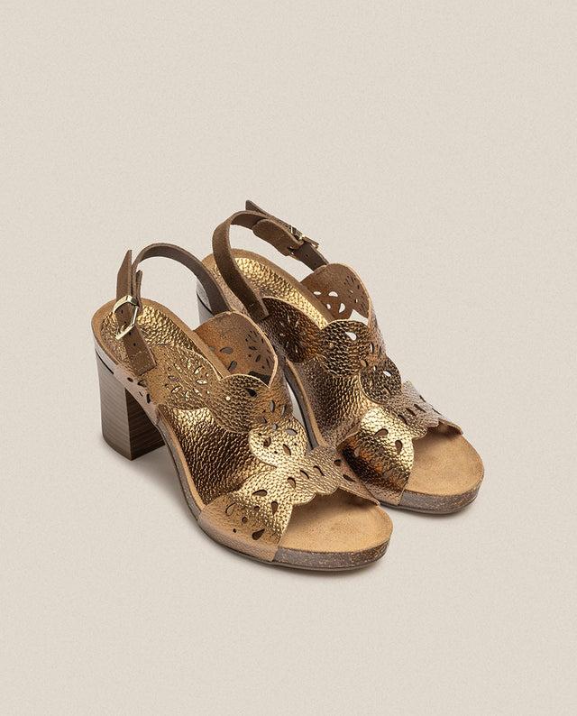 yokono Sandalia de tacón Ponza 006 marron Outlet online