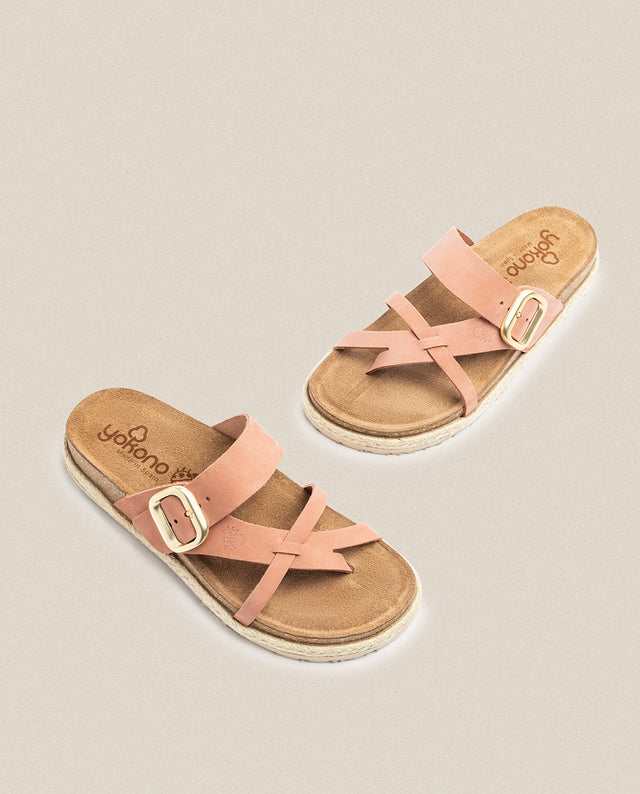 yokono Sandalia plana Arena 003 rosa Rebajas baratas