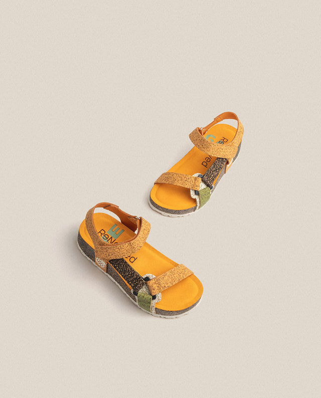 yokono Sandalia de plataforma West 007 naranja Promoción por tiempo limitado