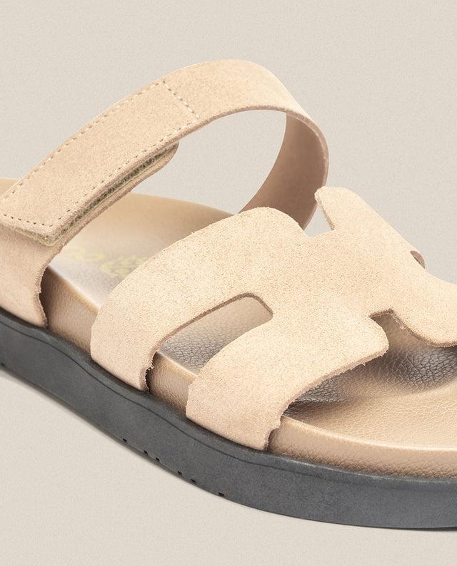 yokono Sandalia plana Morena 125 beige Oferta especial de fábrica