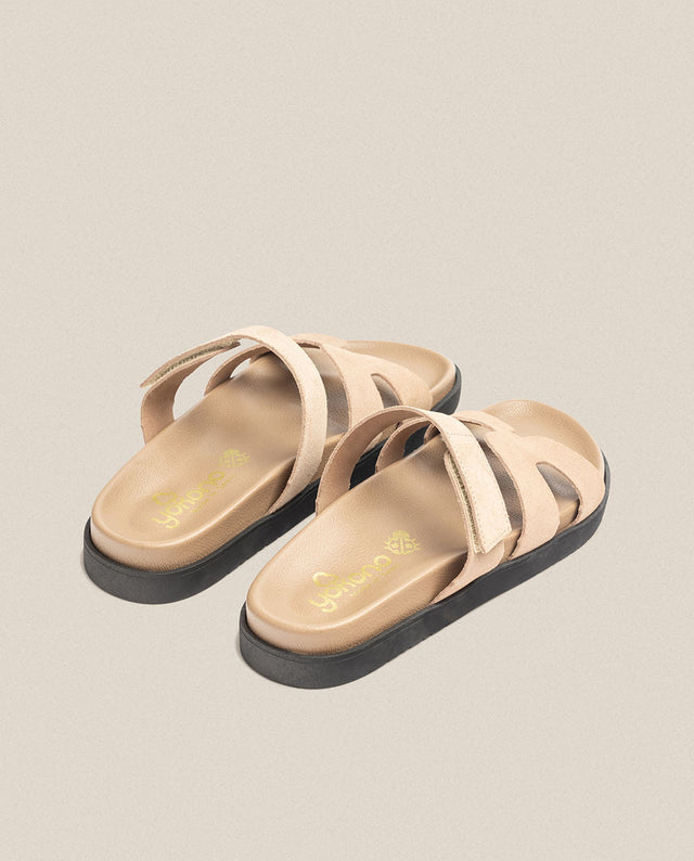 yokono Sandalia plana Morena 125 beige Oferta especial de fábrica