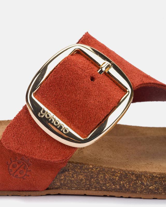 yokono Sandalia plana Ibiza 205 naranja En oferta
