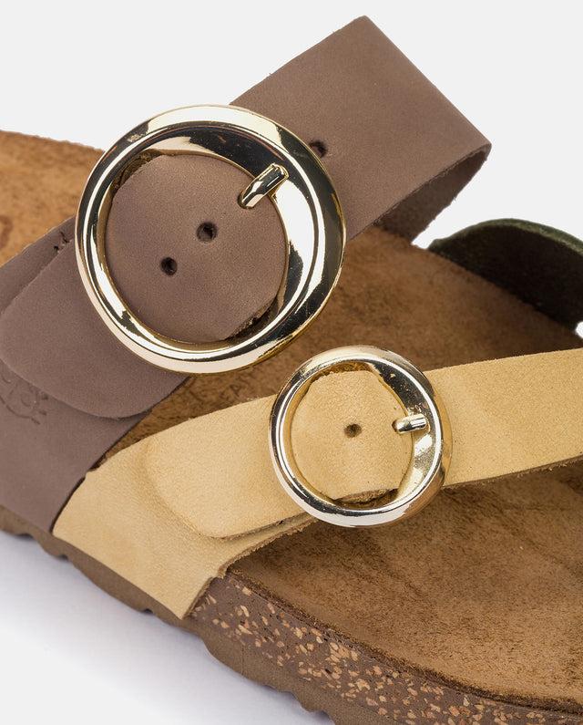 yokono Sandalia plana Jerba 122 amarillo Oferta exclusiva