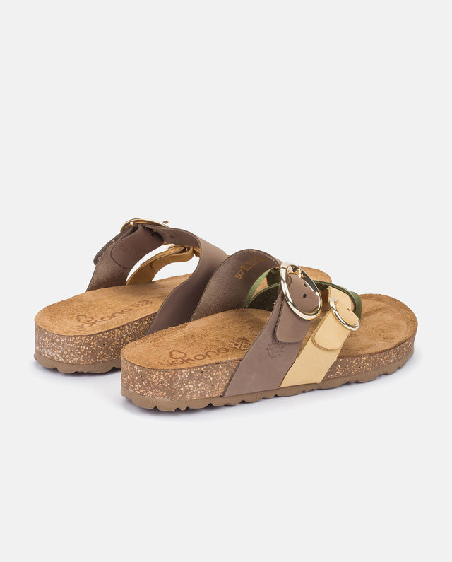yokono Sandalia plana Jerba 122 amarillo Oferta exclusiva