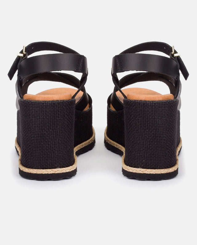 yokono Sandalia plana Lanzarote 003 negro Última moda