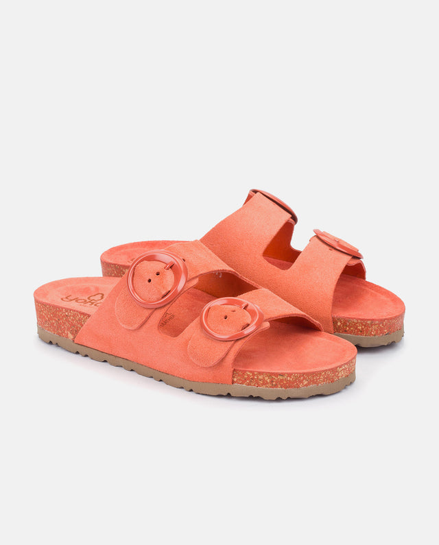yokono Sandalia plana Rolan 700 coral Ofertas de temporada