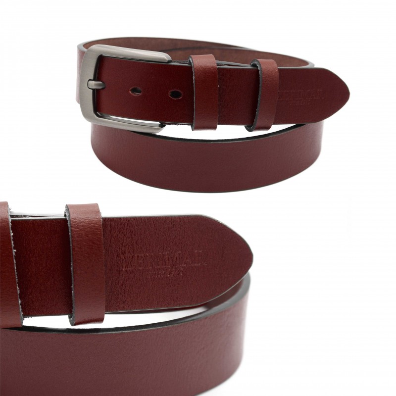 zerimar shoes Cinturón de piel 37 mm modelo GRIDEO Grandes descuentos