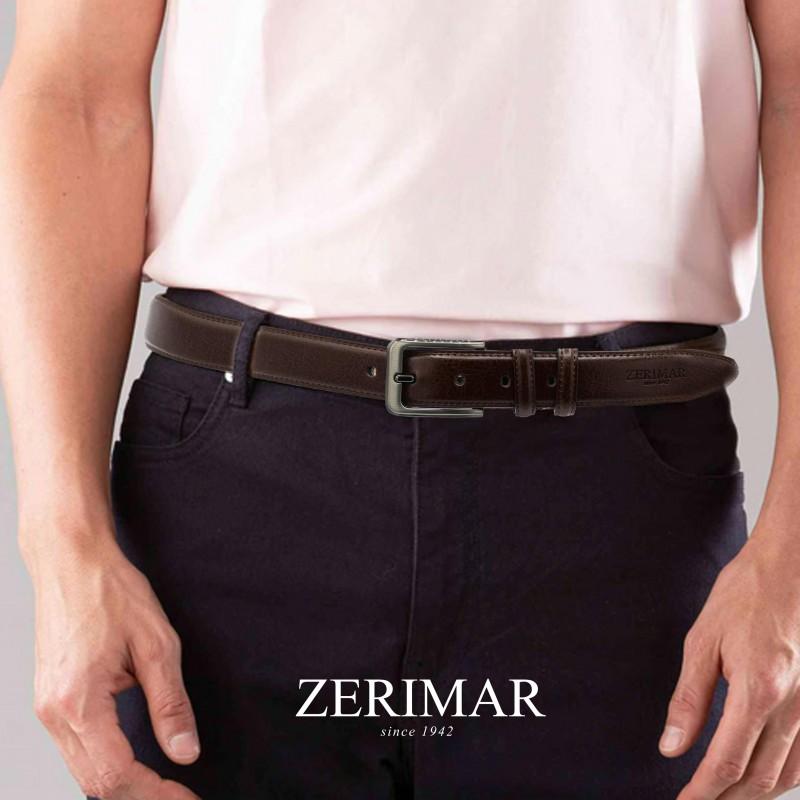 zerimar shoes Cinturón de piel 33 mm modelo REMODRE Ahorra y exporta