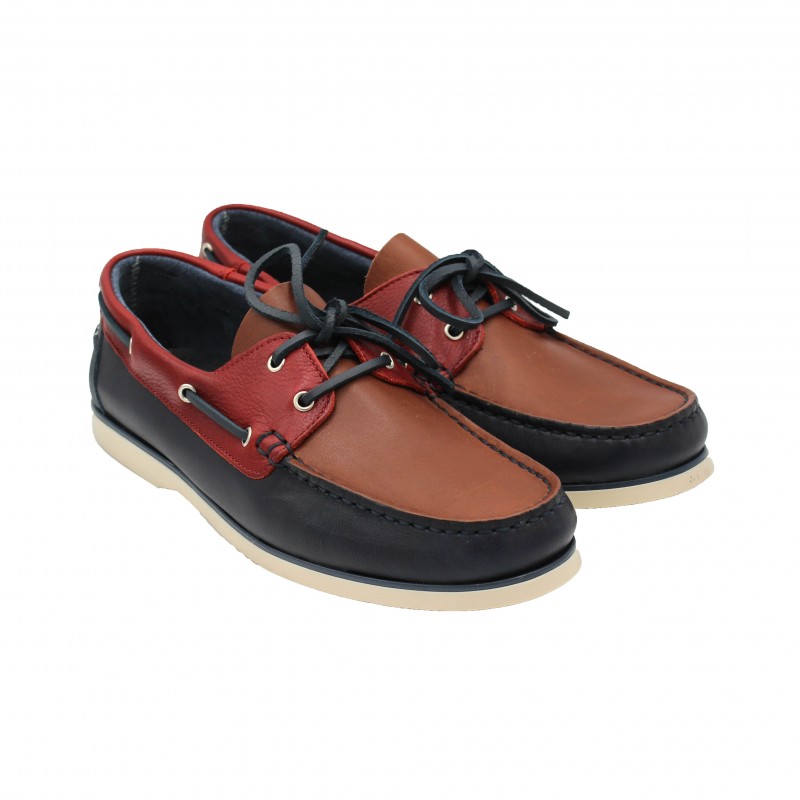 zerimar shoes Mocasines de piel con cordones modelo FIERO Descuentos del mes